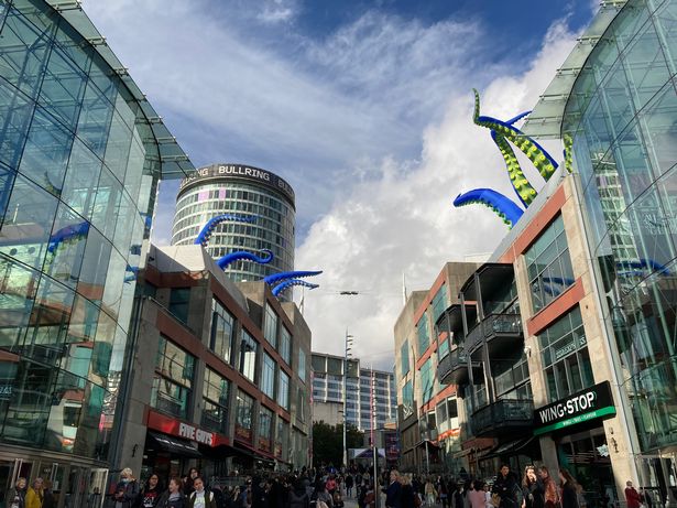 Giant Tentacles in Birmingham