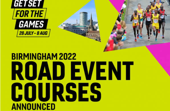 Birmingham 2022 – Road Event Courses Announced